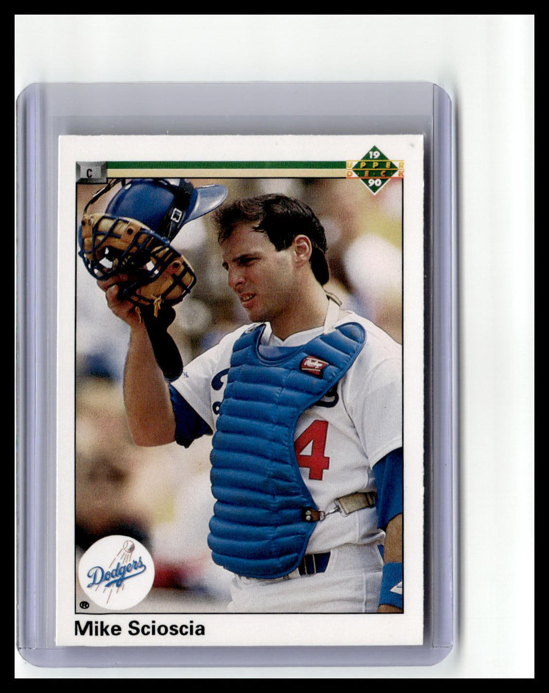 1990 Upper Deck #298 Mike Scioscia