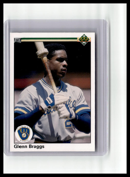 1990 Upper Deck #456 Glenn Braggs