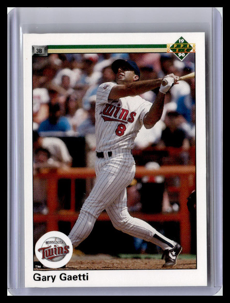 1990 Upper Deck #454 Gary Gaetti