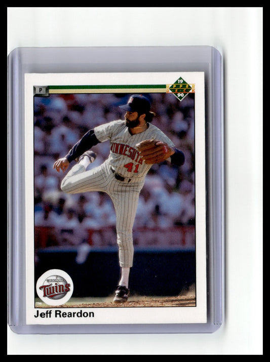 1990 Upper Deck #417 Jeff Reardon