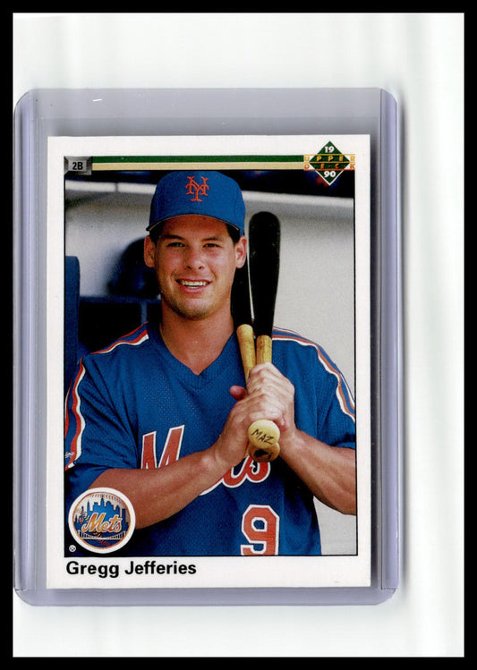 1990 Upper Deck #166b Gregg Jefferies