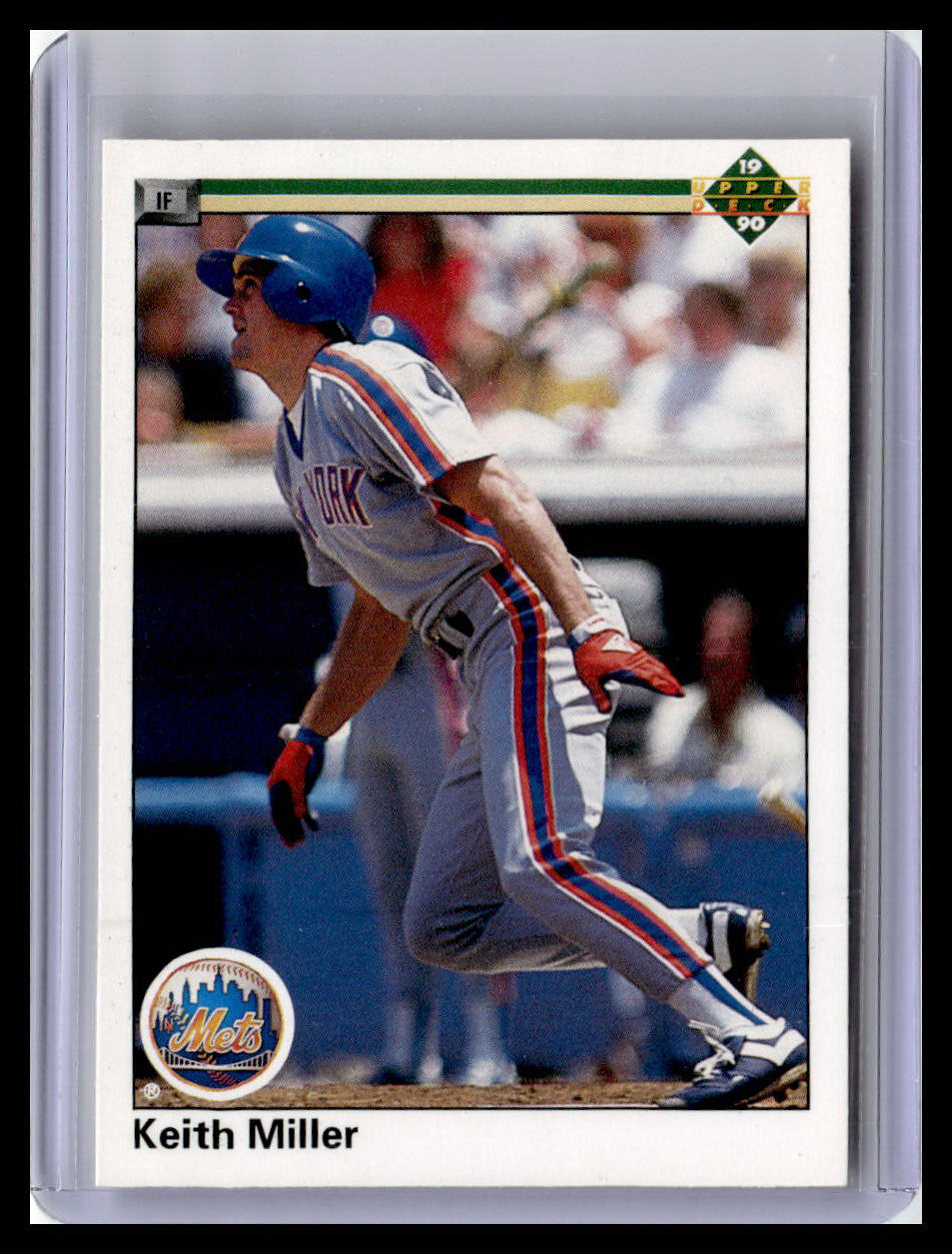 1990 Upper Deck #190a Keith Miller