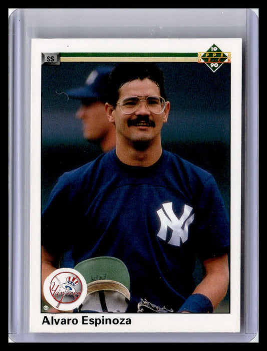1990 Upper Deck #163b Alvaro Espinoza