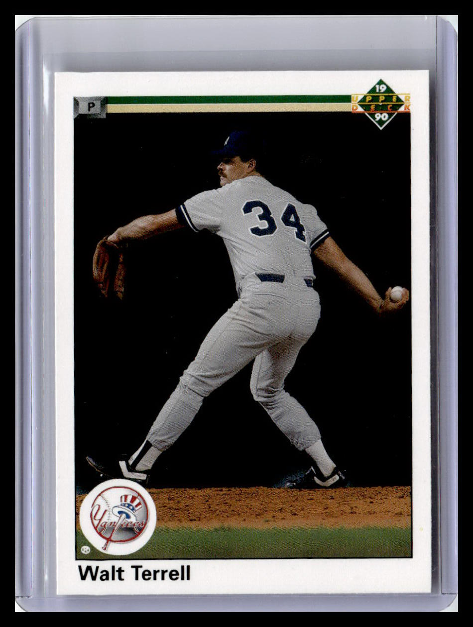 1990 Upper Deck #661 Walt Terrell