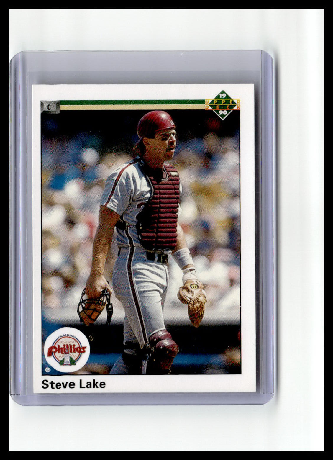 1990 Upper Deck #491 Steve Lake