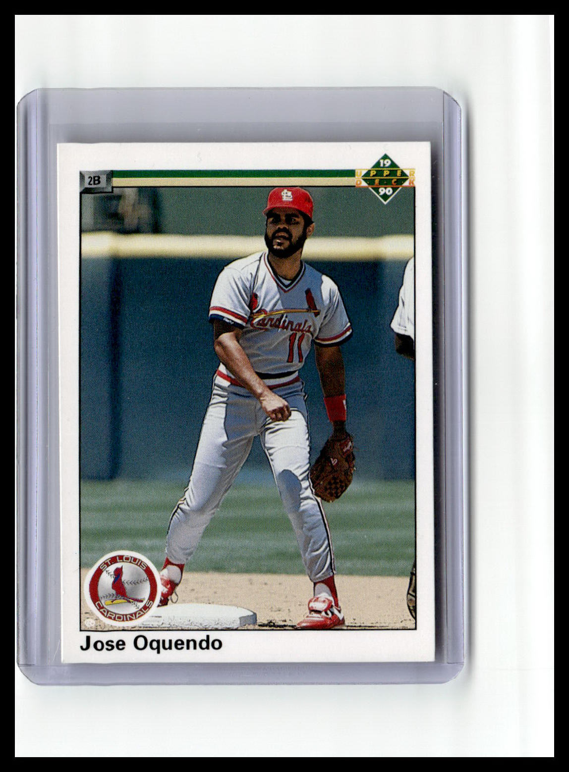 1990 Upper Deck #319 Jose Oquendo
