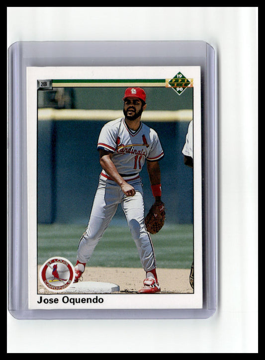 1990 Upper Deck #319 Jose Oquendo