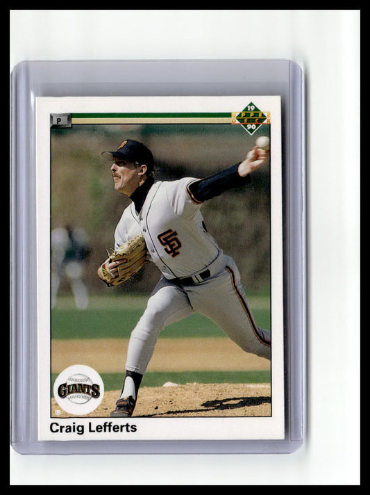 1990 Upper Deck #399 Craig Lefferts