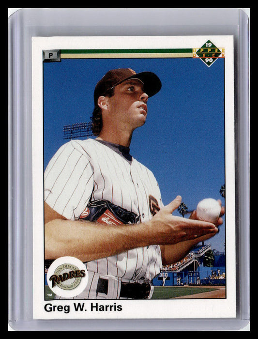 1990 Upper Deck #622 Greg W. Harris