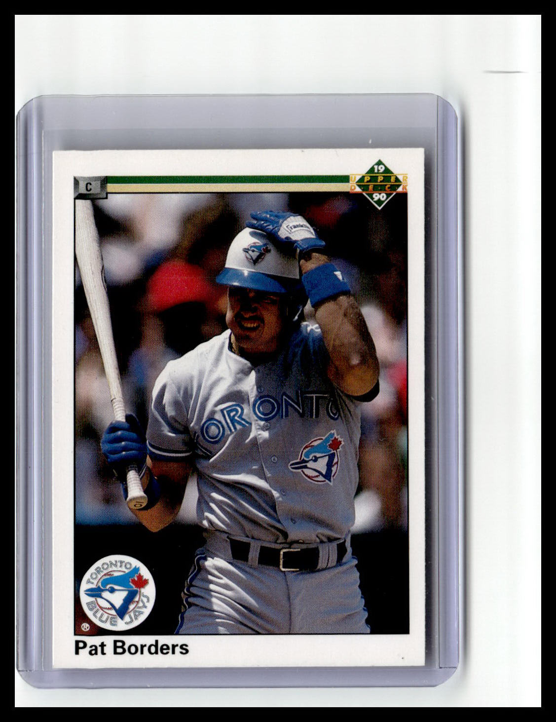 1990 Upper Deck #113a Pat Borders