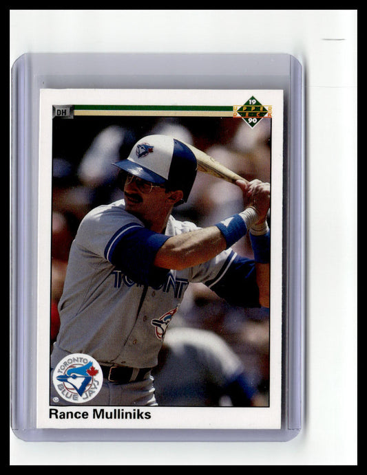 1990 Upper Deck #132a Rance Mulliniks