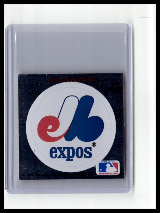 1991 Ultra #NNO Montreal Expos Team Logo Stickers