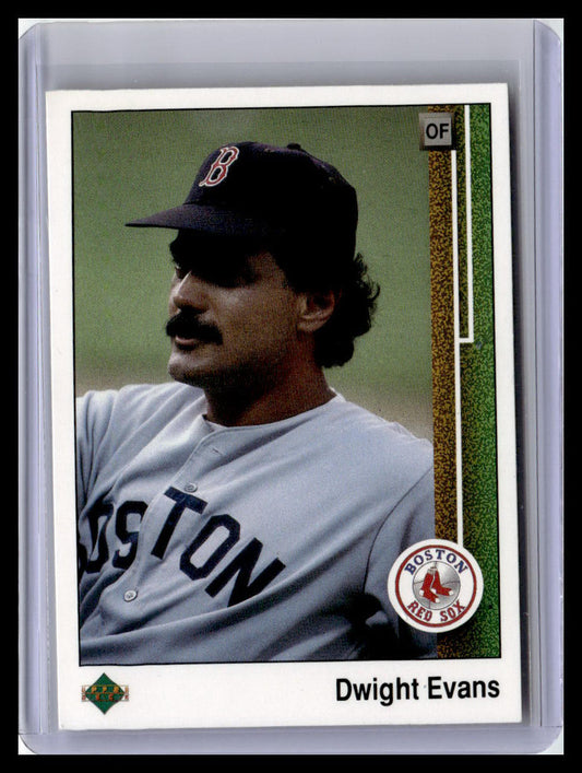 1989 Upper Deck #366 Dwight Evans
