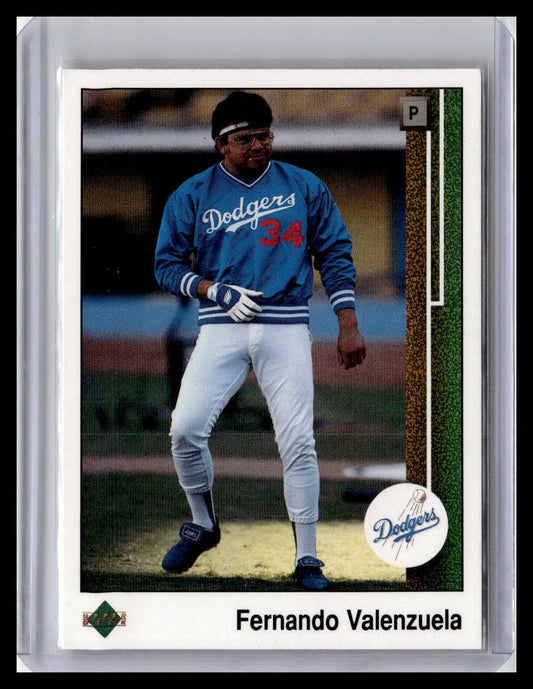 1989 Upper Deck #656 Fernando Valenzuela