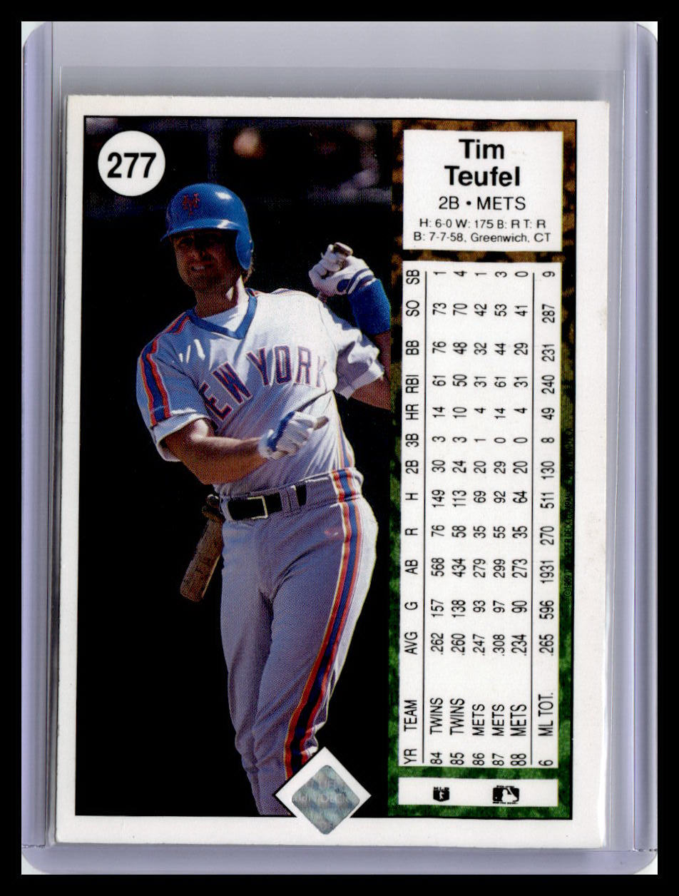 1989 Upper Deck #277 Tim Teufel