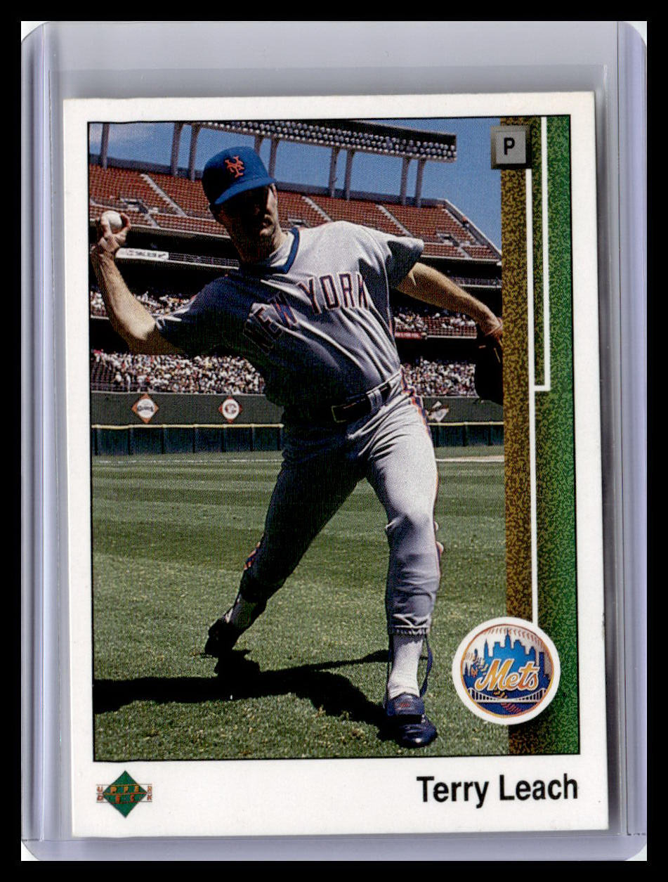 1989 Upper Deck #288 Terry Leach
