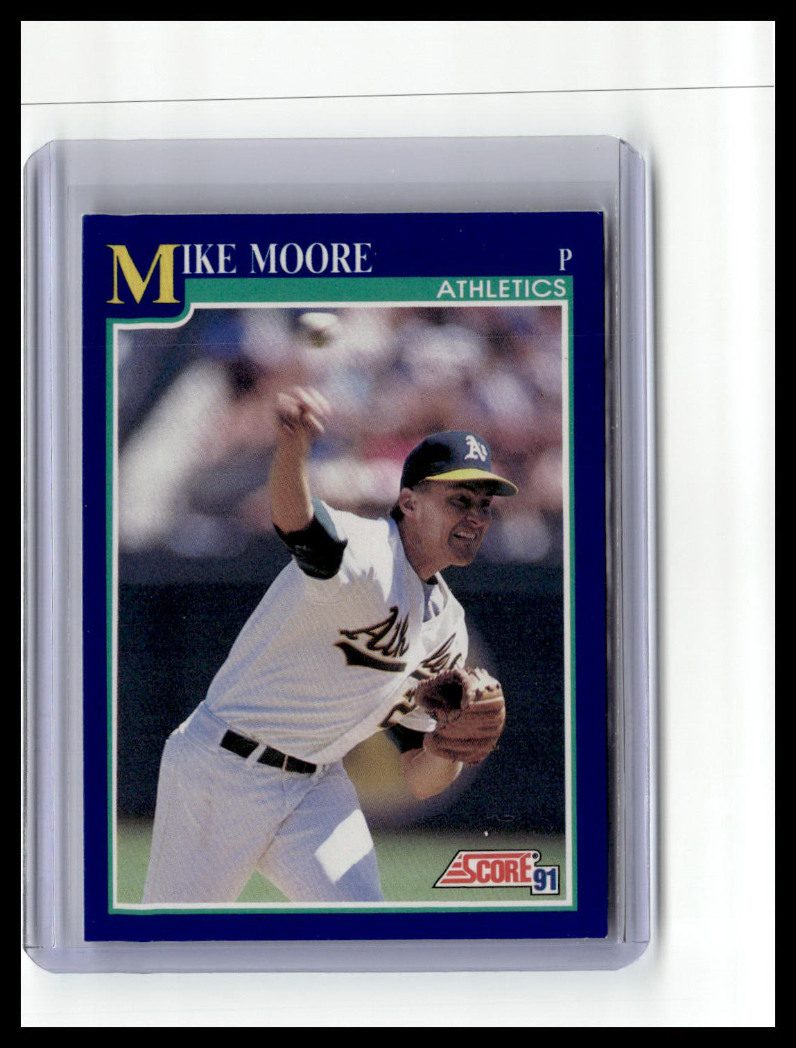 1991 Score #516 Mike Moore