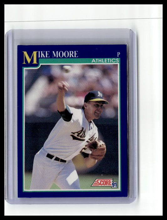 1991 Score #516 Mike Moore