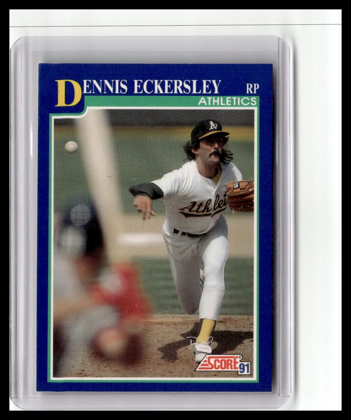 1991 Score #485 Dennis Eckersley