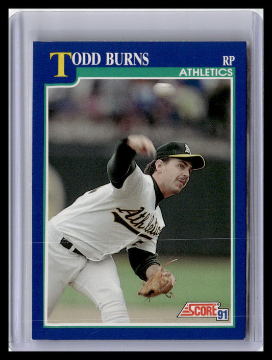 1991 Score #41 Todd Burns