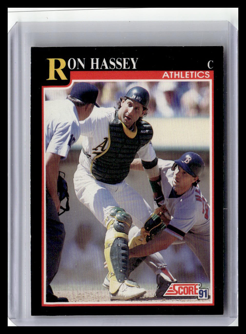 1991 Score #806 Ron Hassey