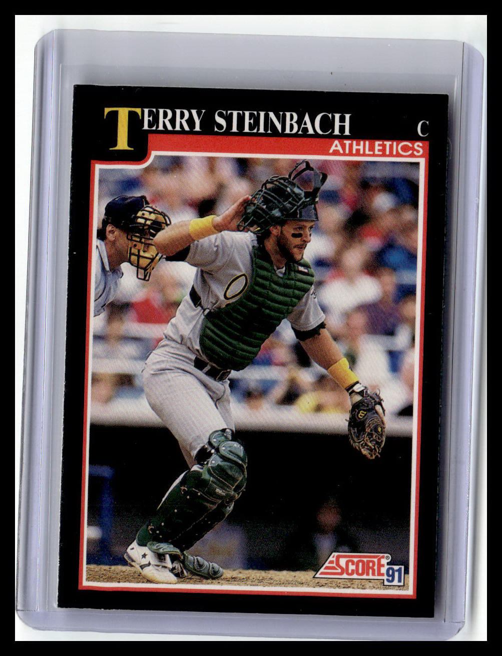 1991 Score #780 Terry Steinbach