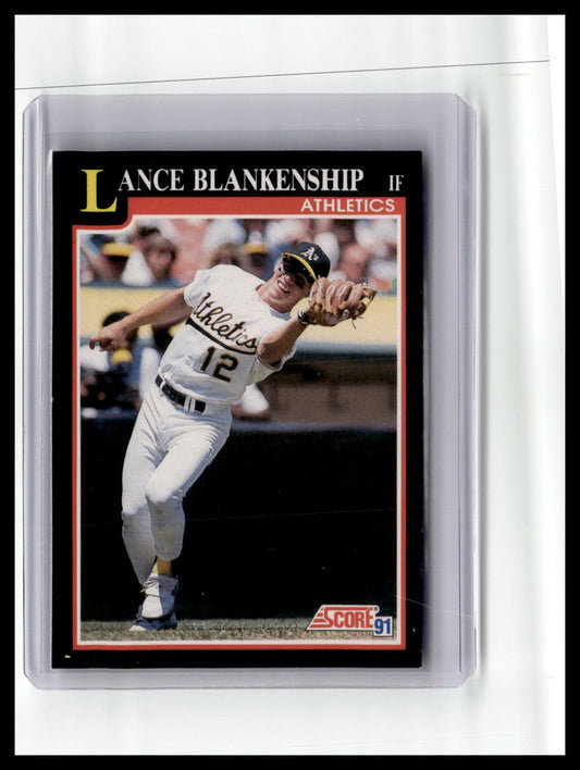 1991 Score #303 Lance Blankenship