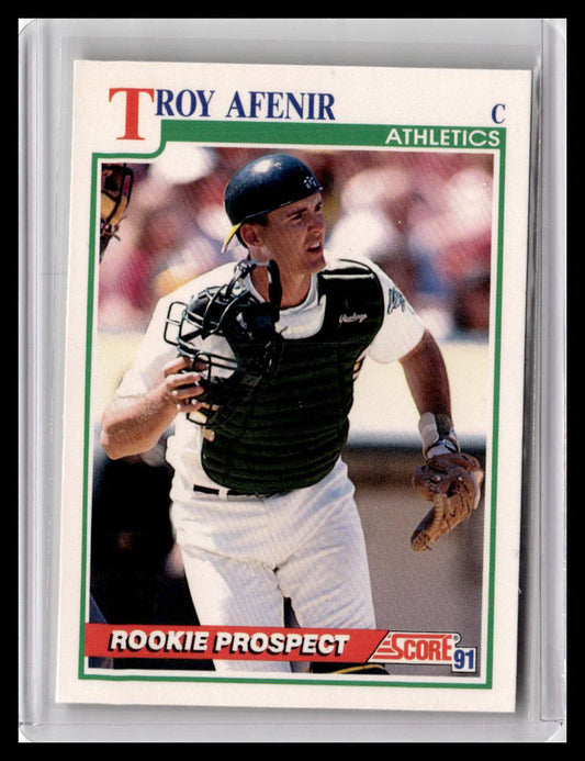 1991 Score #745 Troy Afenir