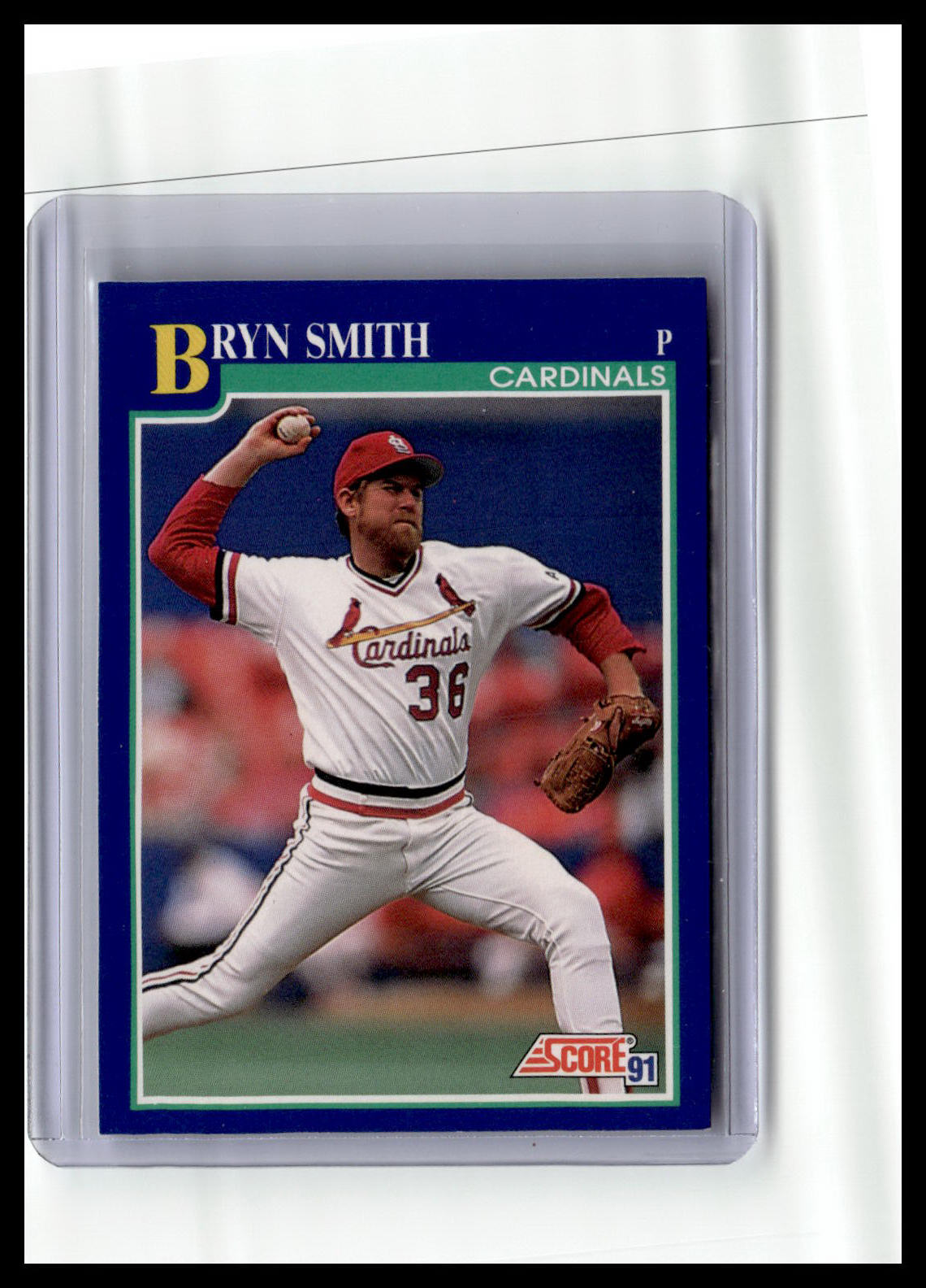 1991 Score #444 Bryn Smith