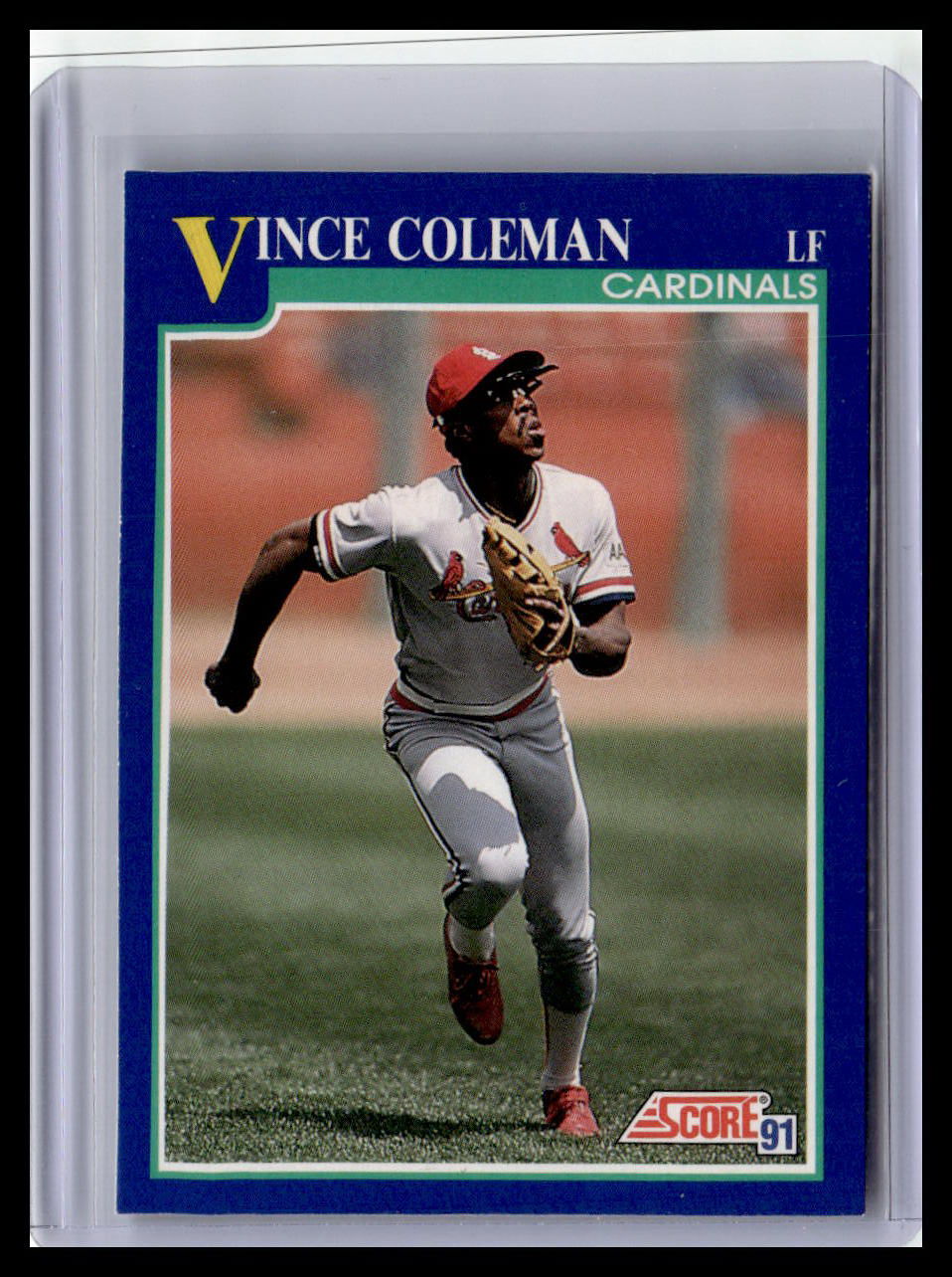 1991 Score #450 Vince Coleman