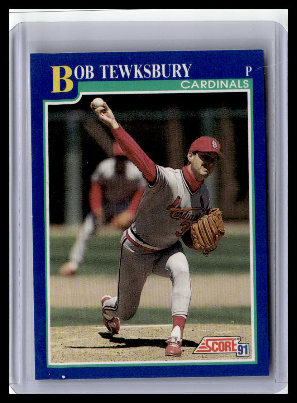 1991 Score #499 Bob Tewksbury