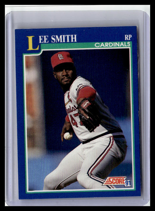 1991 Score #81 Lee Smith