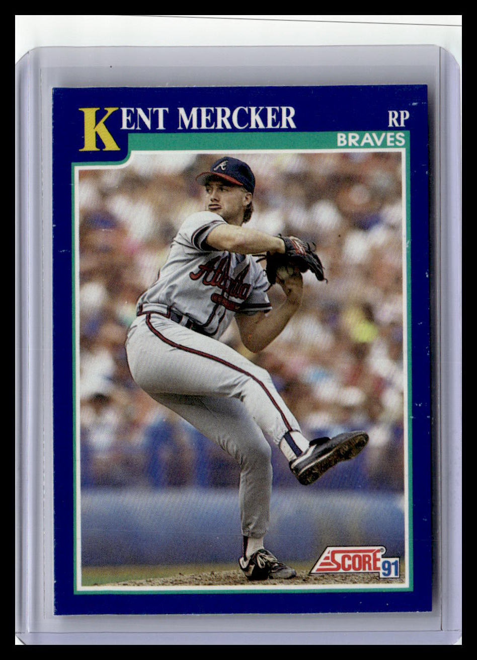 1991 Score #79 Kent Mercker