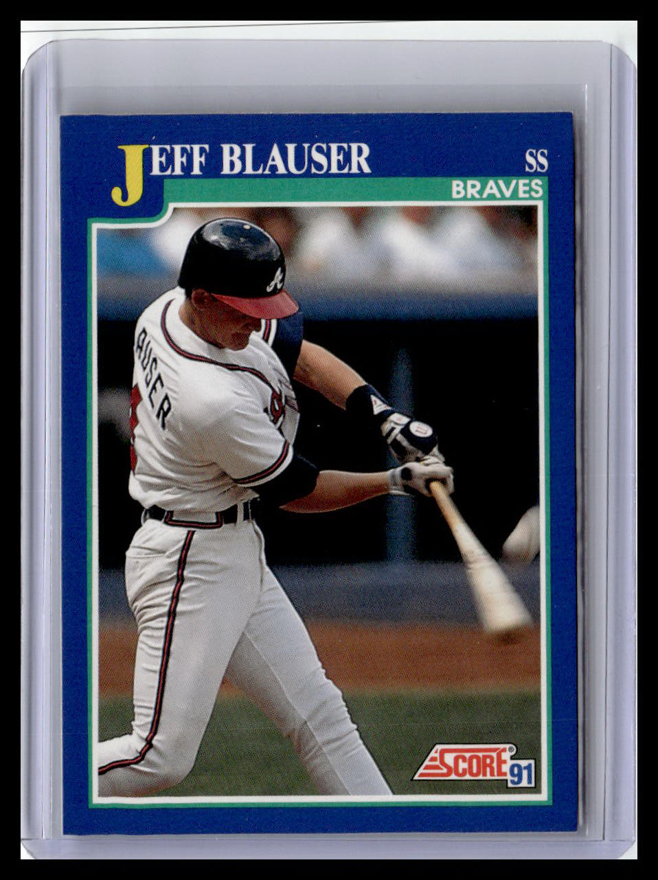 1991 Score #52 Jeff Blauser