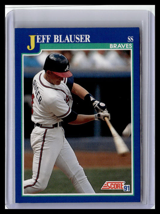1991 Score #52 Jeff Blauser