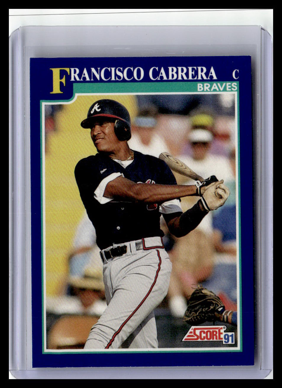 1991 Score #63 Francisco Cabrera