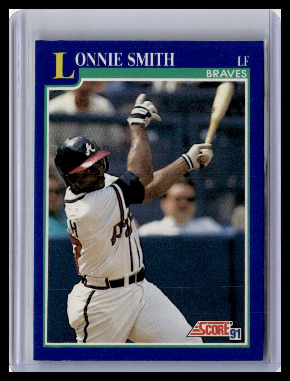 1991 Score #543 Lonnie Smith