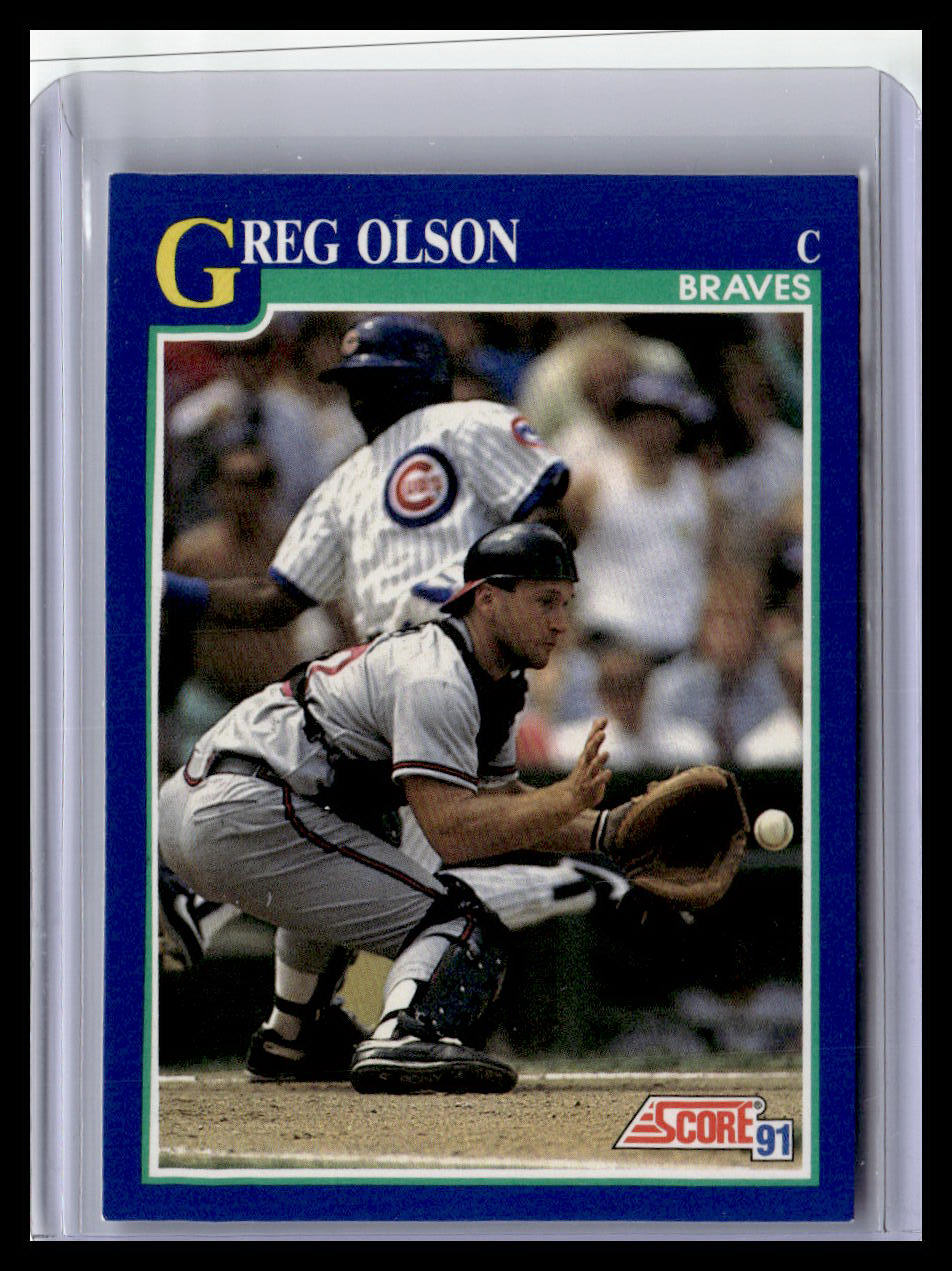 1991 Score #56 Greg Olson