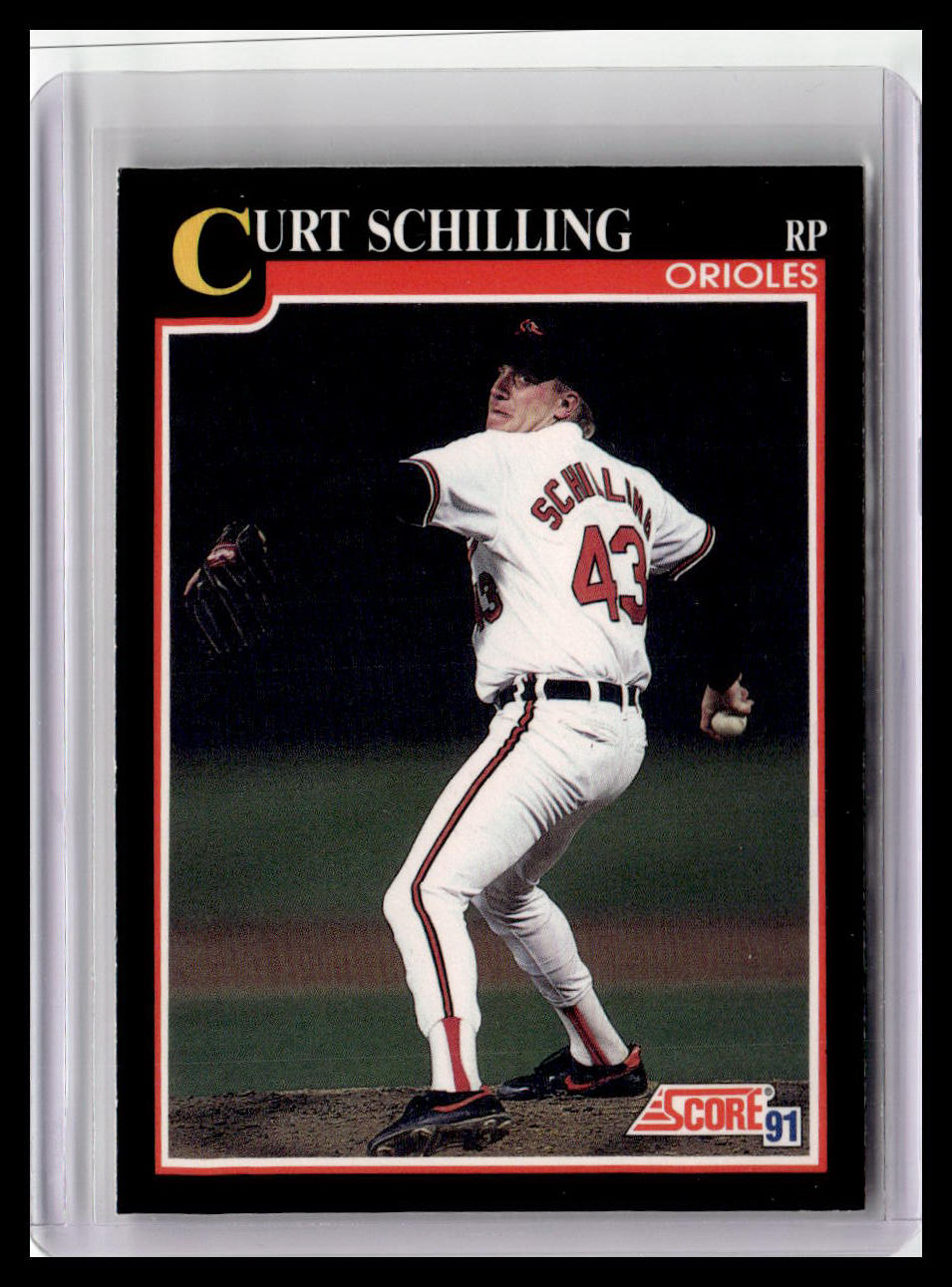 1991 Score #788 Curt Schilling