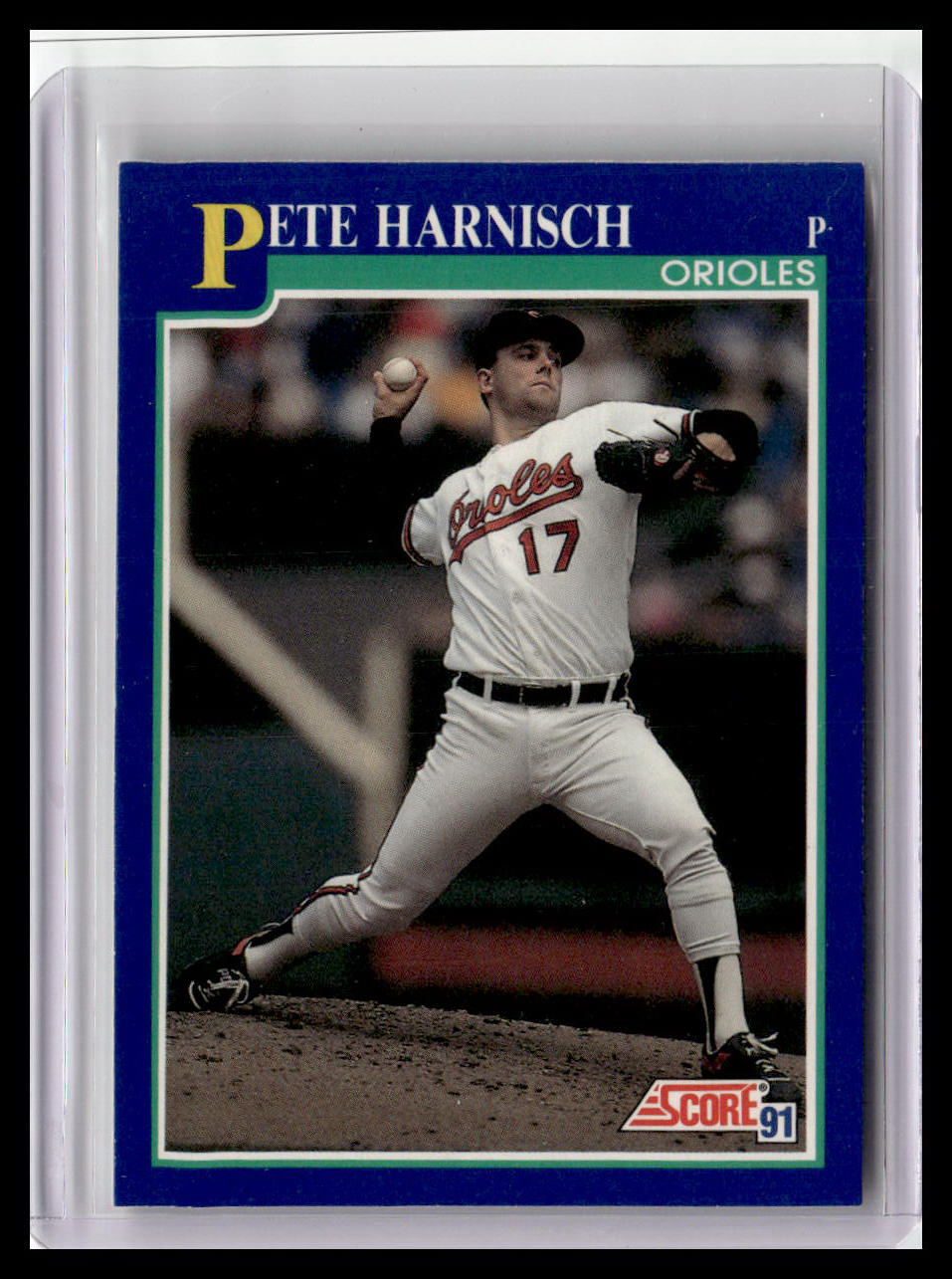 1991 Score #492 Pete Harnisch