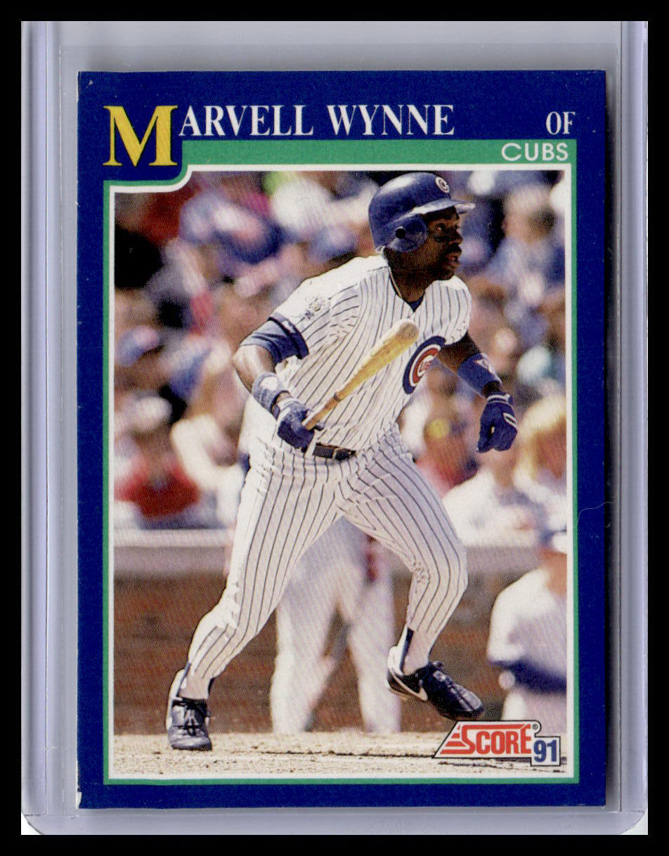 1991 Score #531 Marvell Wynne