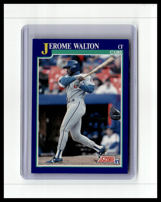 1991 Score #13 Jerome Walton