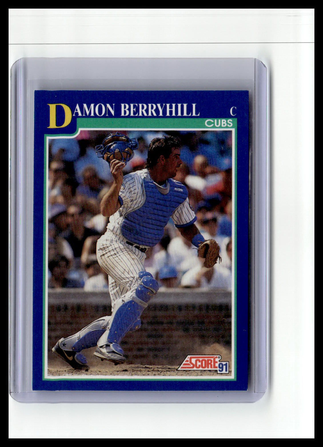 1991 Score #881 Damon Berryhill