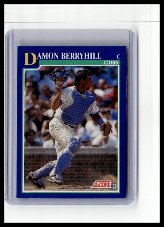 1991 Score #881 Damon Berryhill