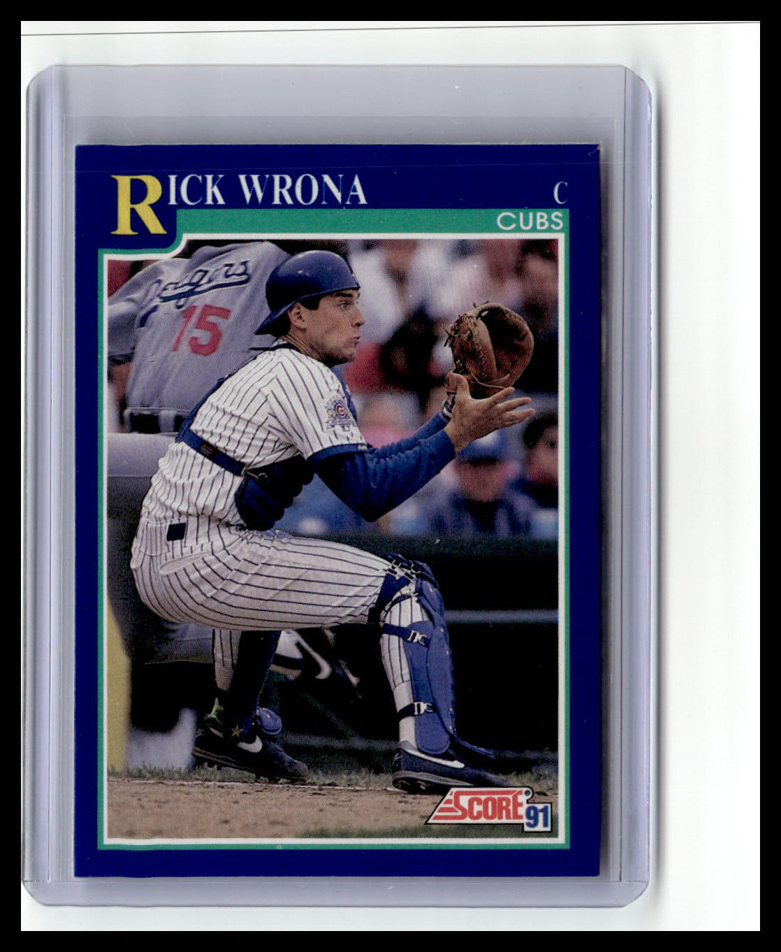1991 Score #519 Rick Wrona