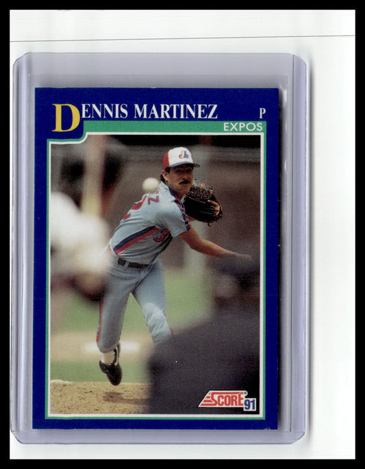 1991 Score #454 Dennis Martinez