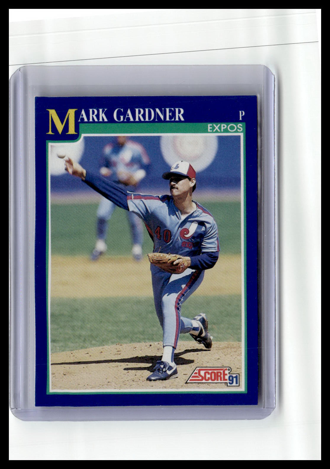 1991 Score #518 Mark Gardner