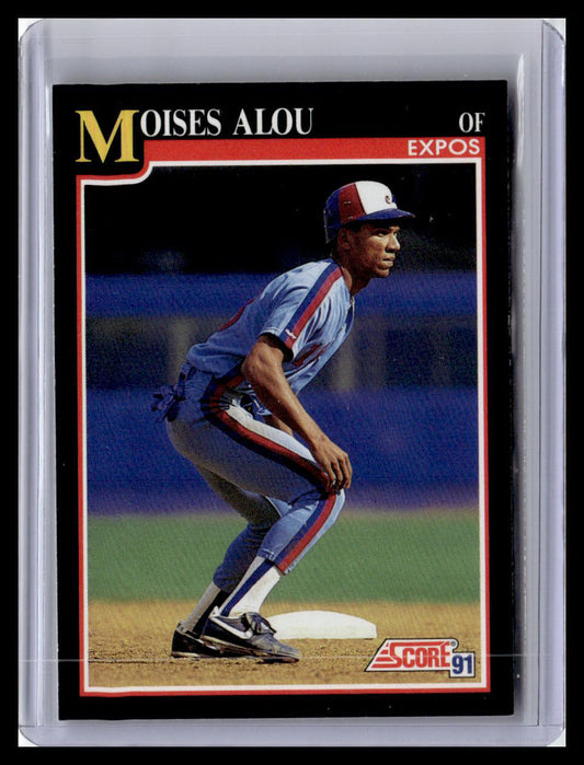 1991 Score #813 Moises Alou
