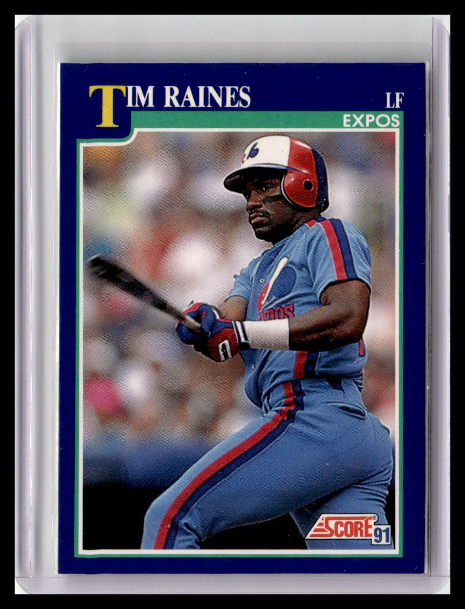 1991 Score #35 Tim Raines