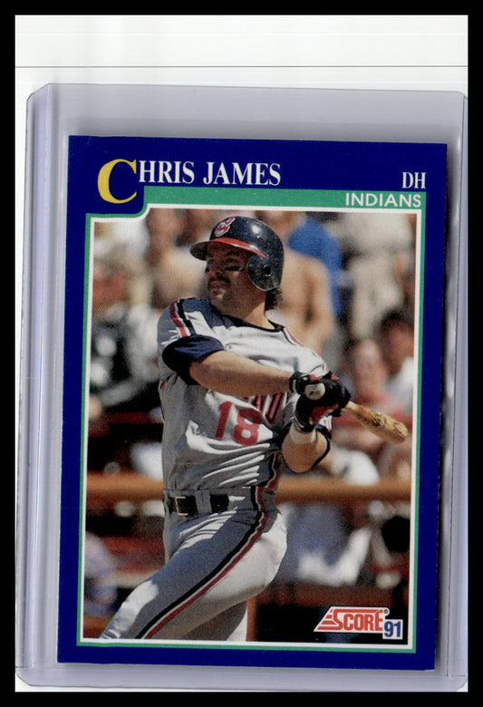 1991 Score #491 Chris James